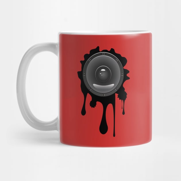 Grunge Audio Speaker by AnnArtshock